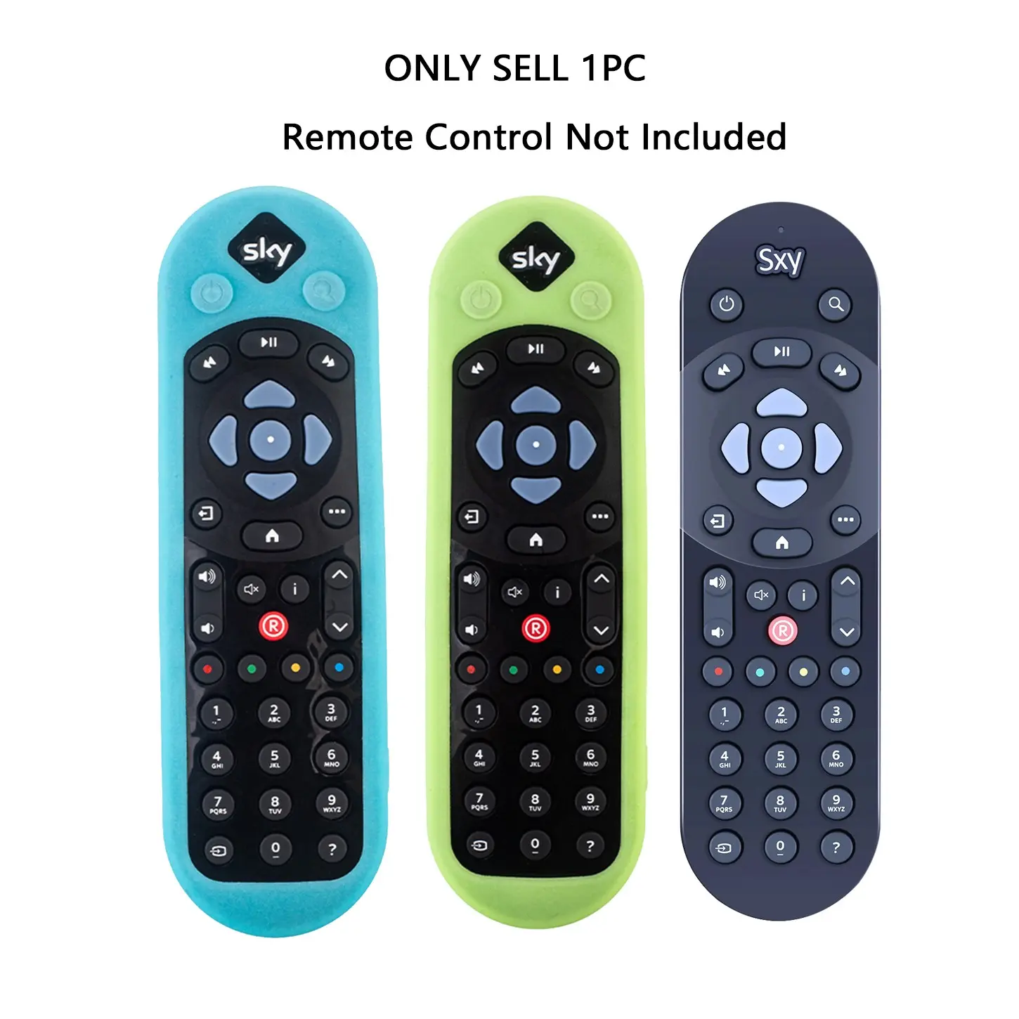 Silicone Protective Case for Sky Remote Control, Durable Reusable Design, Protects TV Controller, Stylish & Functional Accessory