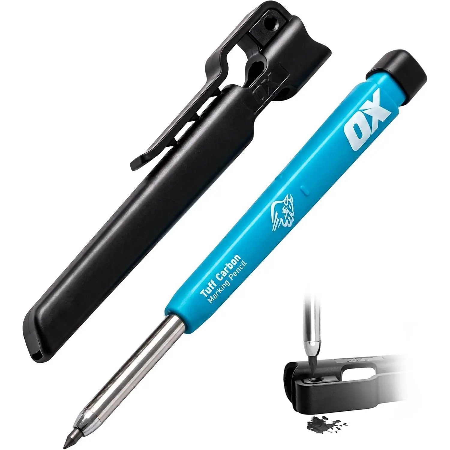 Construction Pencil - Mechanical Carpenter Pencils Set w/Holster
