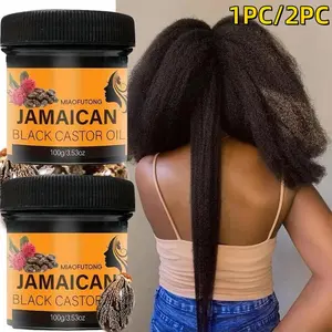 Jamaican Black Castor Oil, 2 Counts Natural Moisturizing Hair & Scalp Oils for Dry Scalp & Damaged Hair, Hair Care Product for Women, Haircare Treatment, Hair Texture Enhancer, Hydrating Hair Balm