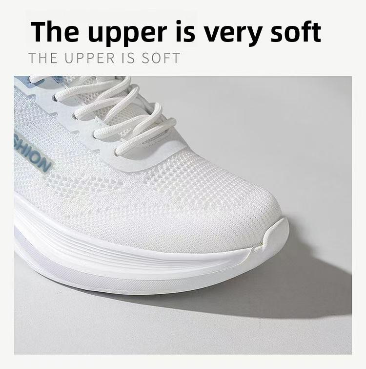 2026 Autumn New Korean Style Breathable Flyknit Women's Shoes, Trendy Student Running Sneakers, Casual Shoes, Women's Footwear