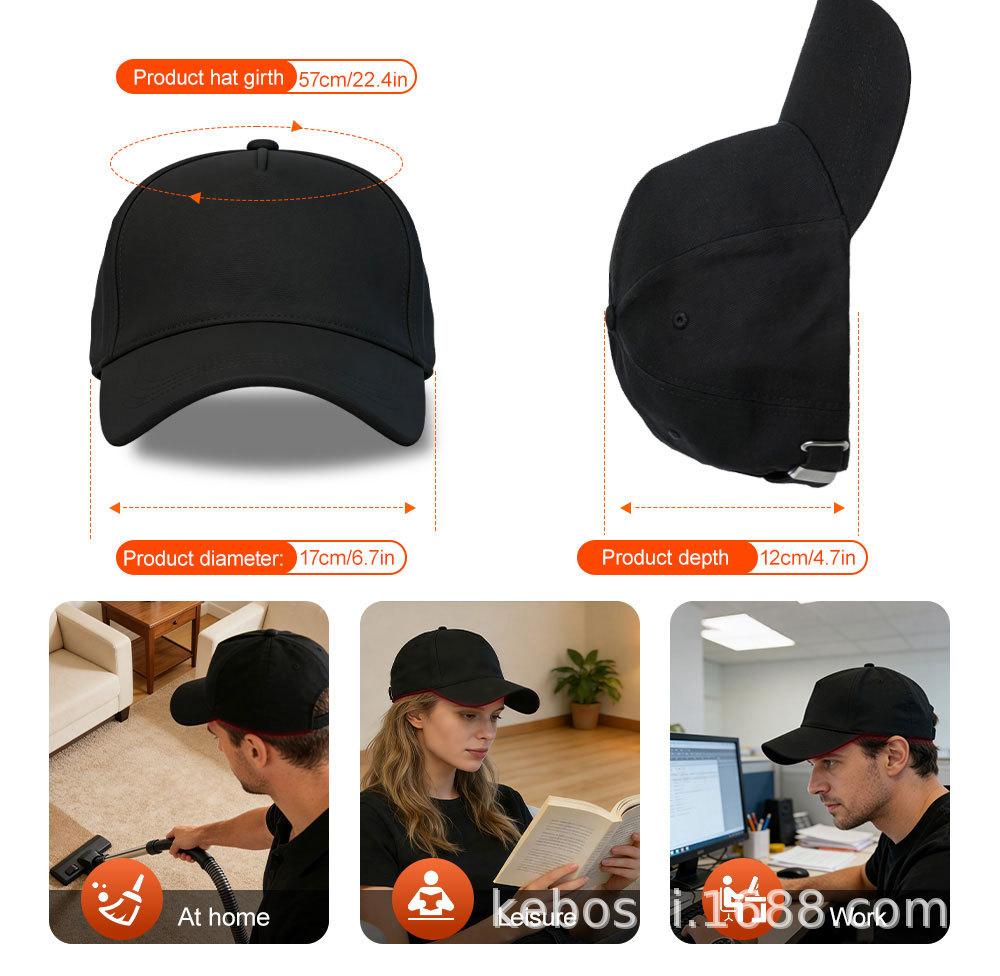 Laser Hair Growth Cap, Help Reduce Shedding & Support Thicker Hair| 3 Lasers & LEDs Full-Scalp Red Light Therapy, Blue Light Scalp Care, Wireless & Portable