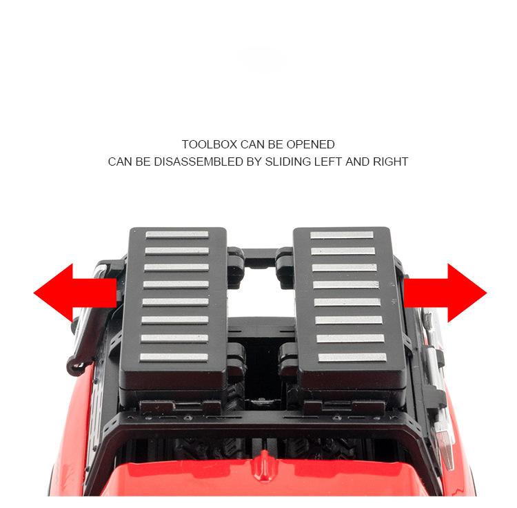 1:32 DODGE Mammoth 1000 TRX Alloy Pickup Car Model Diecast Metal Off-road Vehicle Model Sound and Light Simulation Kids Toy Gift