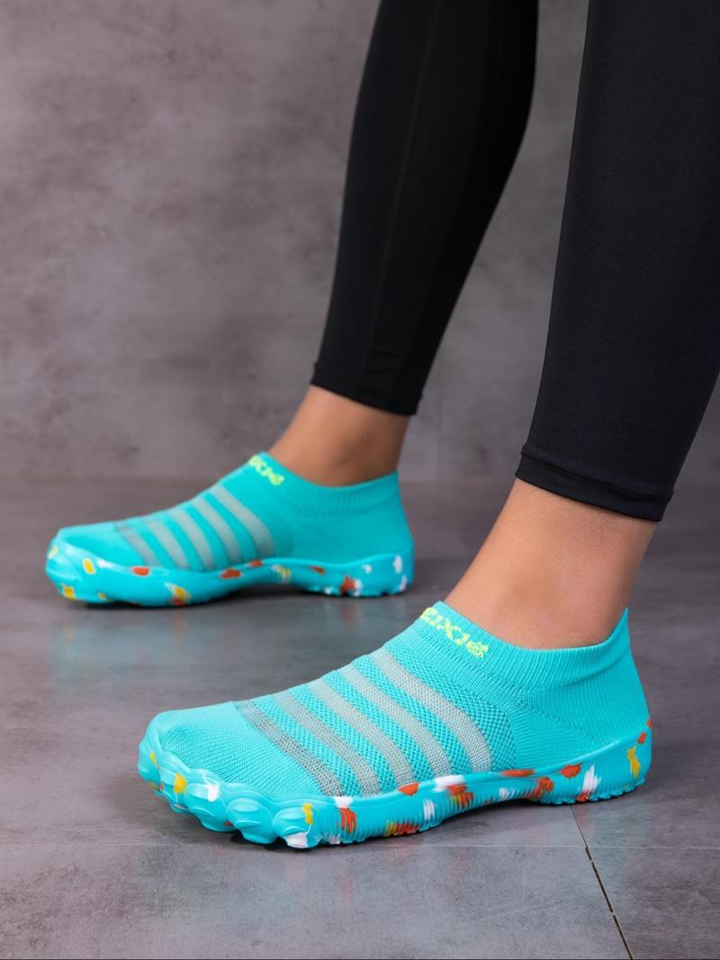 Unisex Ultra-light Slip-on Sneakers, Trendy, Anti-slip Barefoot Design for Running, Lightweight Walking Shoes