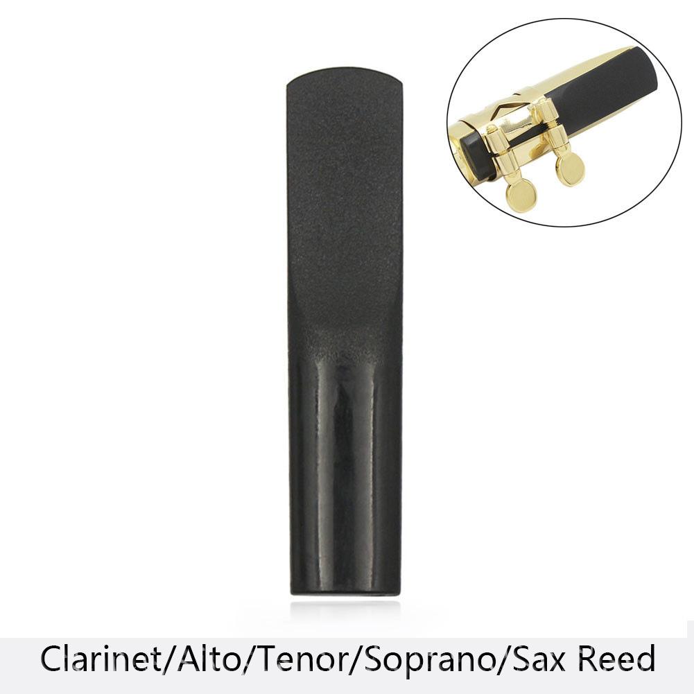 Resin reed with ABS mouthpiece, hardness 2.5, for alto/tenor/clarinet and bassoon