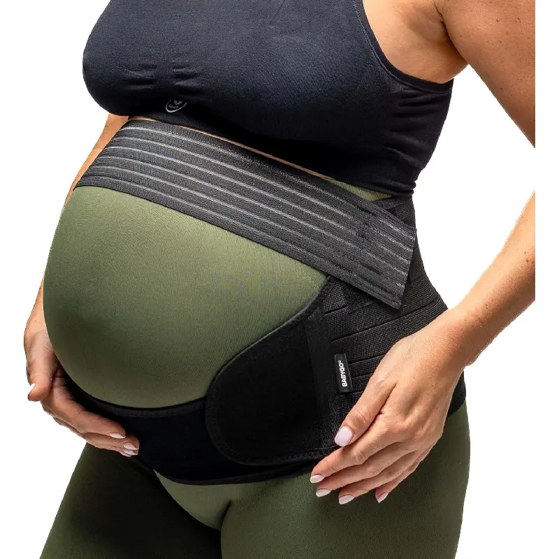 Adjustable Maternity Pregnancy Support Belt - Comfortable to Wear, Breathable Belly Band for Back, Pelvis Pain Relief, Easing Pelvic Girdle Pain