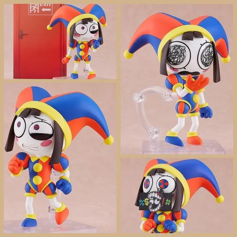 The Amazing Digital Circus Anime Action & Toy Figures - Pomni, Zooble, Kinger, Jax, Gummigoo Doll Collectibles for Anime Fans, Gift for Toys & Hobbies Enthusiasts