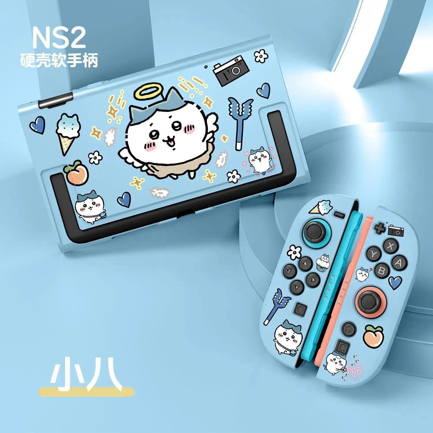 Anime Chiikawa Applicable To Switch2 Protective Case Split Type Hard Shell Soft Handle NS2 Cute Storage Bag Lovely Kawaii Sweet