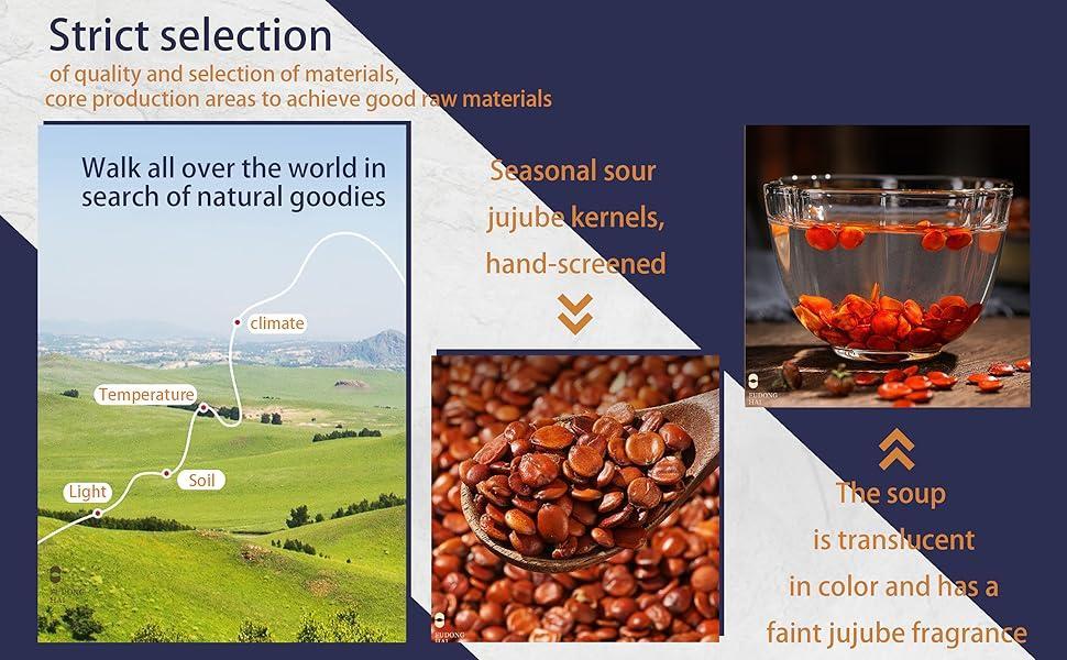 JuXingPu Suanzaoren Fulung and Lily Tea - Contains Sour Jujube Seeds Mulberry Lily Poria Red Dates Double-Petal Red Rose Gardenia Flower for Health Benefits from China JuXingPu Suanzaoren Fulung and Lily Tea - Contains Sour Jujube Seeds Mulberry Lily Poria Red Dates Double-Petal Red Rose Gardenia Flower for Health Benefits from China