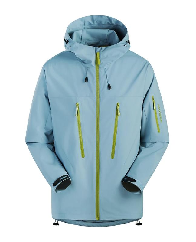 Kyn Apparel  Men's Women's Waterproof Jacket Hiking Camping Trekking Mountaineering Rain Coat Unisex Outdoor Sport Windproof Windbreaker