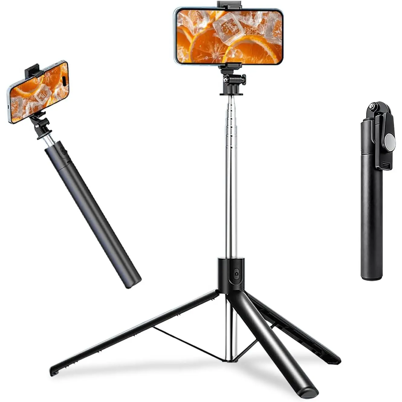 67" Phone Tripod Selfie Stick for  and Android Phone, Cell Phone Tripod Stand with  Remote Control