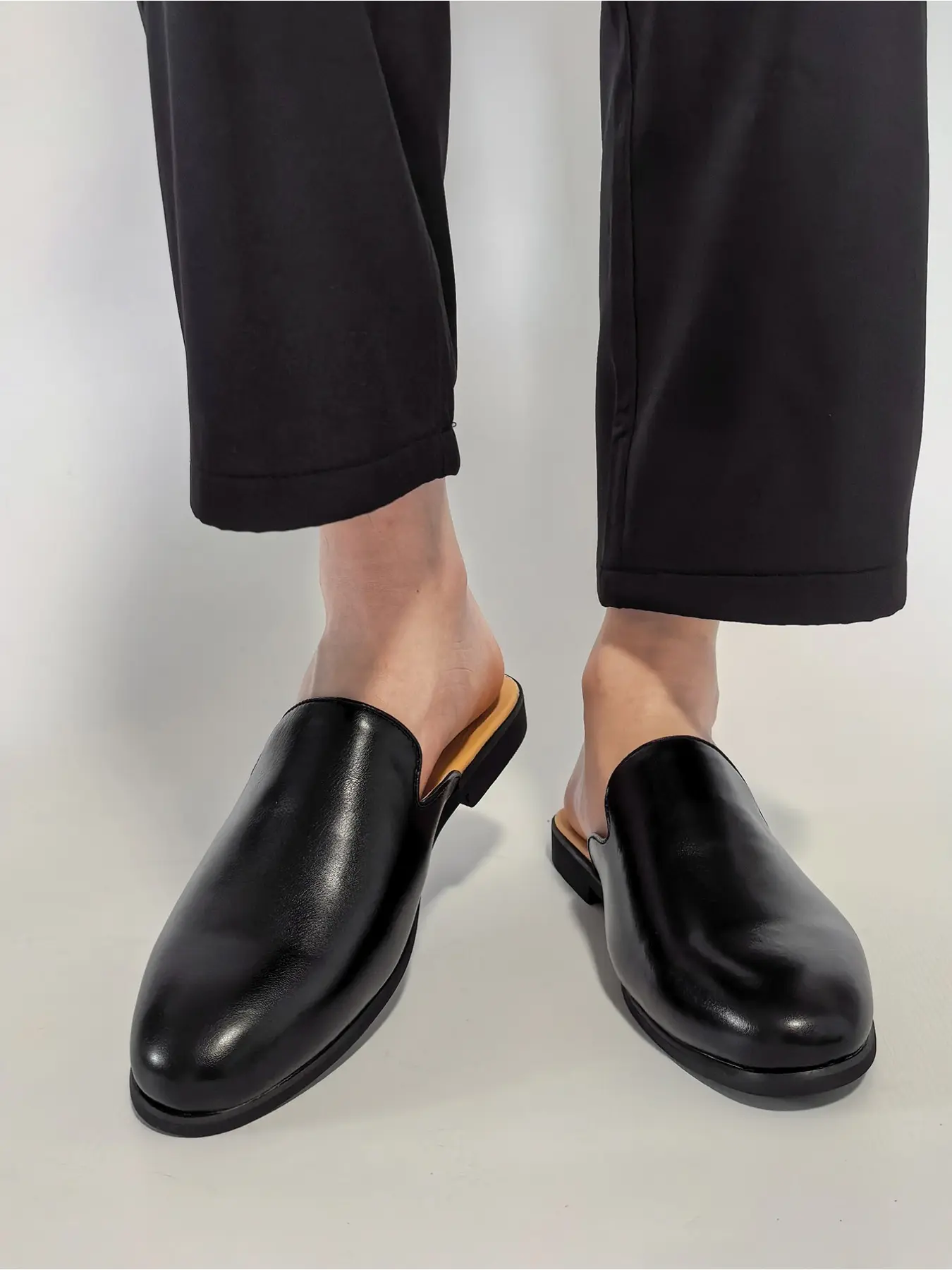 Men Semi Trailer M Ü Ller Shoes Without Heels Lazy People Slip Resistant Driving British Business Leisure Versatile, Breathable and Not Stuffy Feet Suitable Daily Commuting Shopping Travel Casual Shoes, Walking Shoes in All Seasons