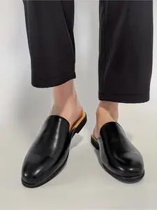 Men Semi Trailer M Ü Ller Shoes Without Heels  Lazy People Slip Resistant Driving Cool Trailer British Business  Leisure Versatile, Breathable and Not Stuffy Feet Suitable  Daily Commuting Shopping  Travel Suitable  Wearing Casual Shoes in All Seasons