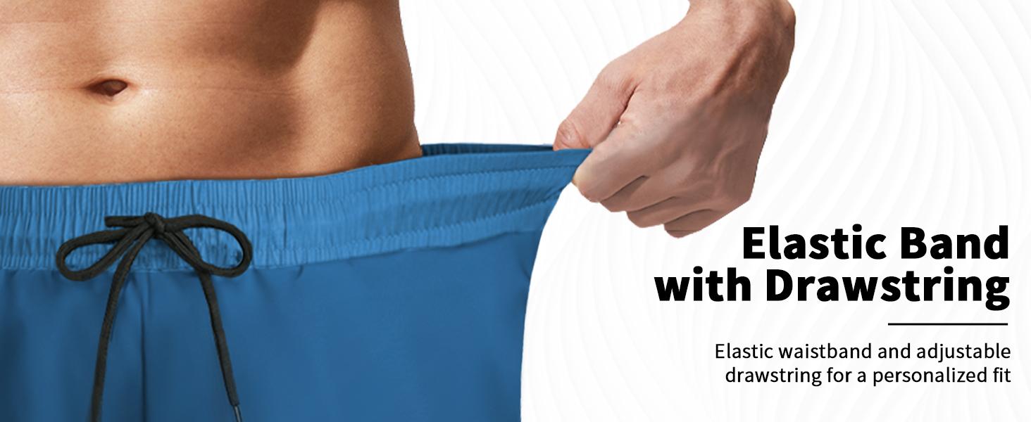 Mens Swim Trunks with Compression Liner 5 Inch Inseam Quick Dry Swim Shorts Mens Swimsuit Board Shorts with Pockets Mens Swim Trunks with Compression Liner 5 Inch Inseam Quick Dry Swim Shorts Mens Swimsuit Board Shorts with Pockets