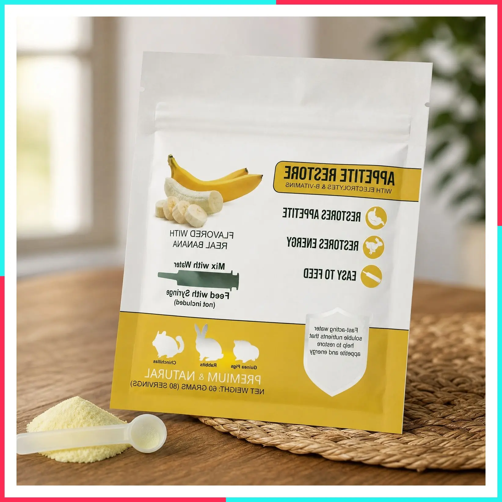 Appetite Restore Supplement with Electrolytes and B-Vitamins for Pets