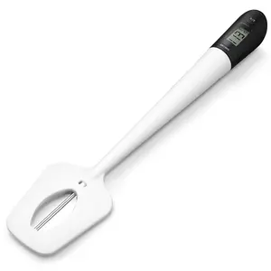 Digital Candy Thermometer, Instant Read 2-in-1 Kitchen Cooking Thermometer & Spatula, Temperature Reader & Stirrer BPA Free Food Grade Material