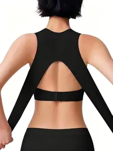 Women's Posture Correcting Bra, Seamless Wireless Removable Pads, Enhanced Back Support, Elegant Design, Ideal for Daily and Sports Wear