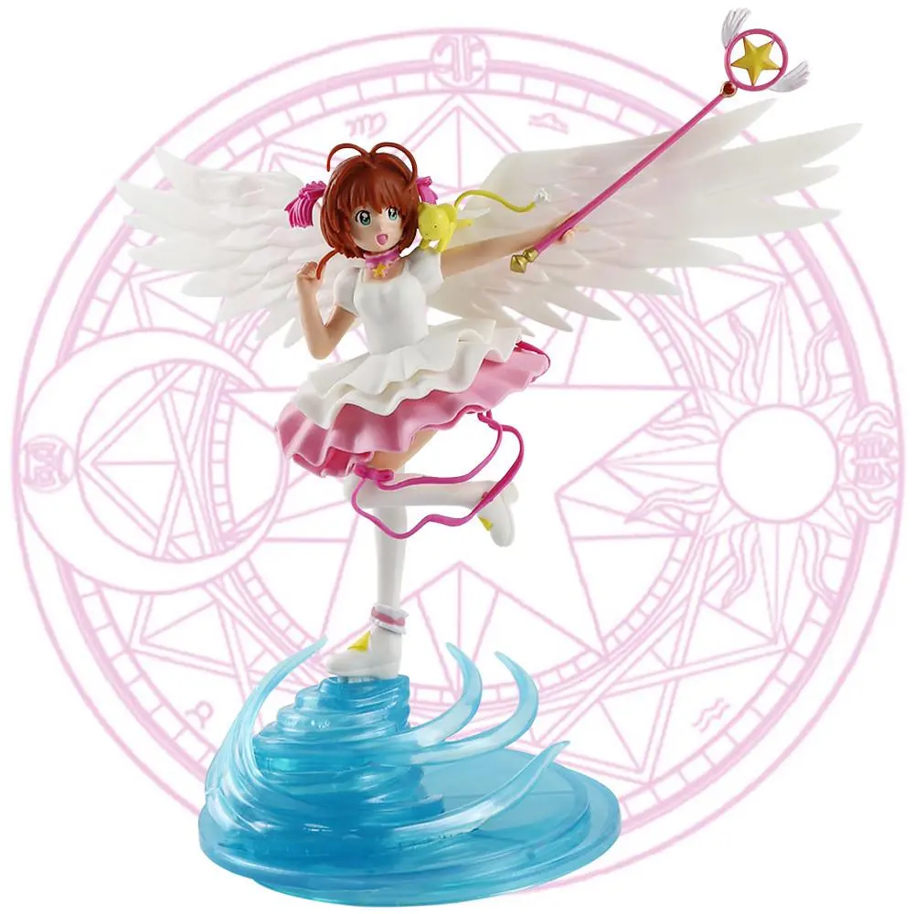 Anime Card Captor Figure KINOMOTO SAKURA Model Toy Gift Collection Action Figure 23CM PVC Sakura Card Chapter Collect Gifts