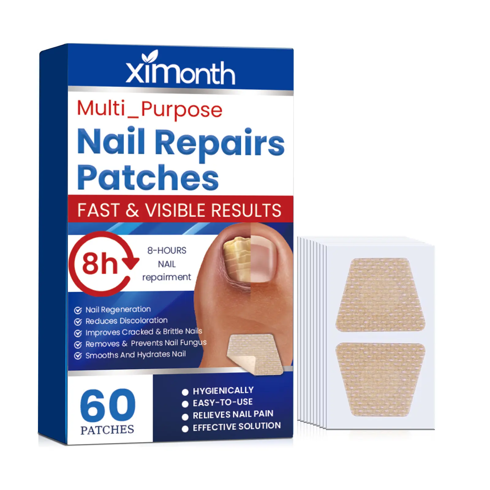 Elastic Breathable Manicure Nail Care Patch - Peelable, Repairing, Softening, Strengthening Comfort-Fit Nail Wrap, Daily Fresh Gift, Nail Strengthener, Soften Thick Nails