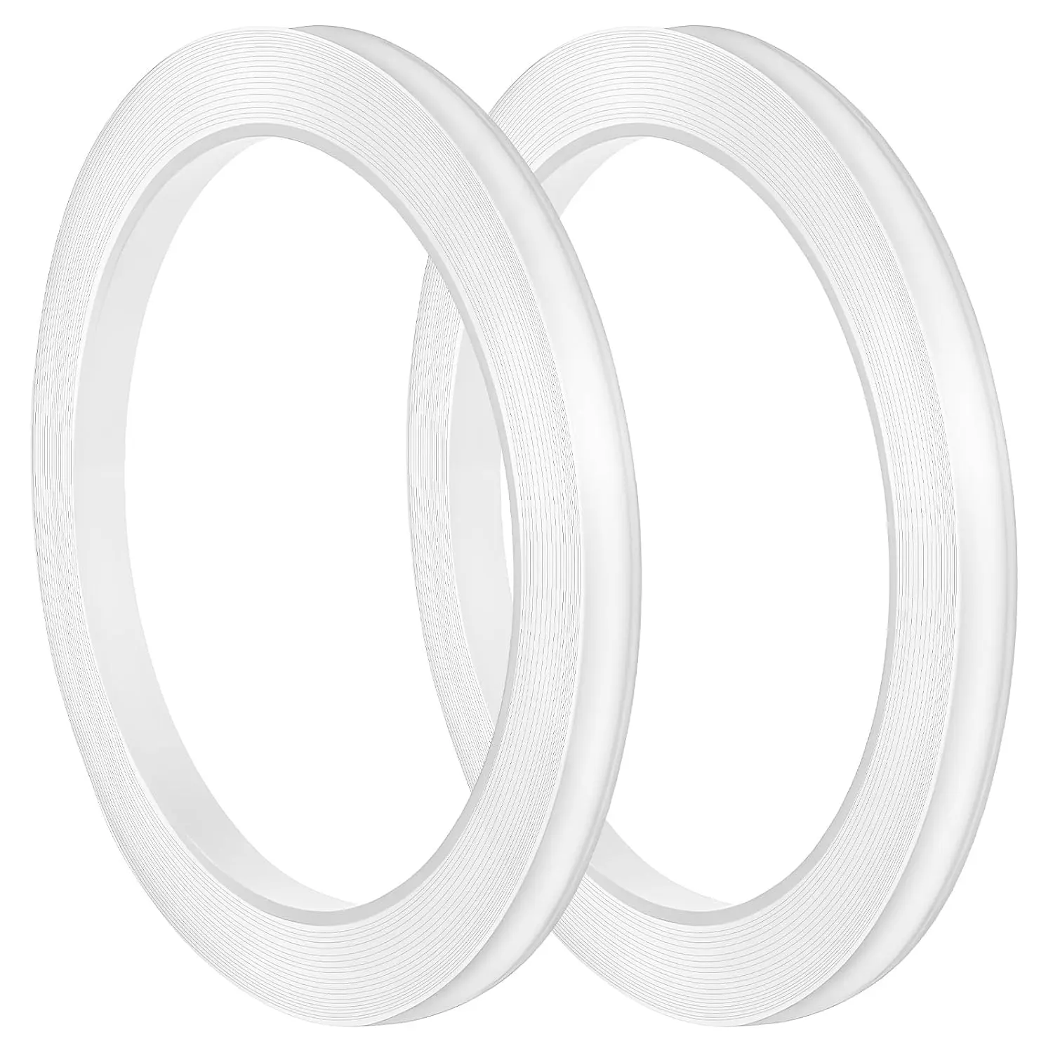 2 Rolls Clear Floral Tape, 1/4 Inch Clear Flower Tapes, 30 M |  Floral Tape for  , Flower Wrap Adhesive Tapes, Bouquet Stem Wrapping, Corsages, DIY Crafts Decorations