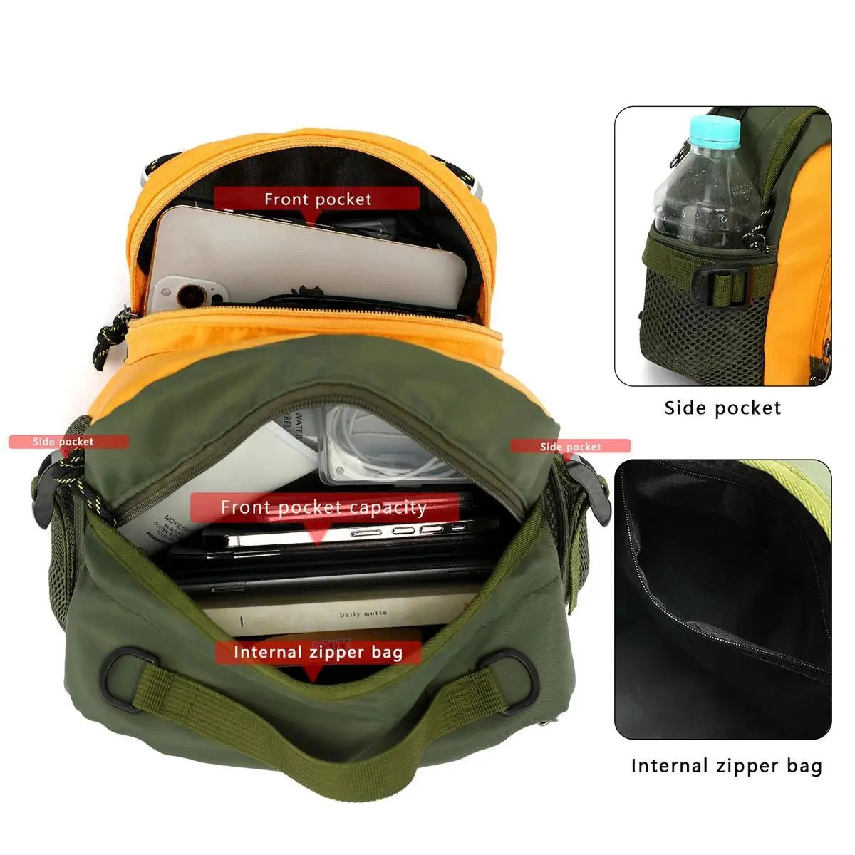 Small Backpack for Women 2026 New Outdoor Travel Mountaineering Climbing Travel Lightweight Mini Small Travel Men's Backpack