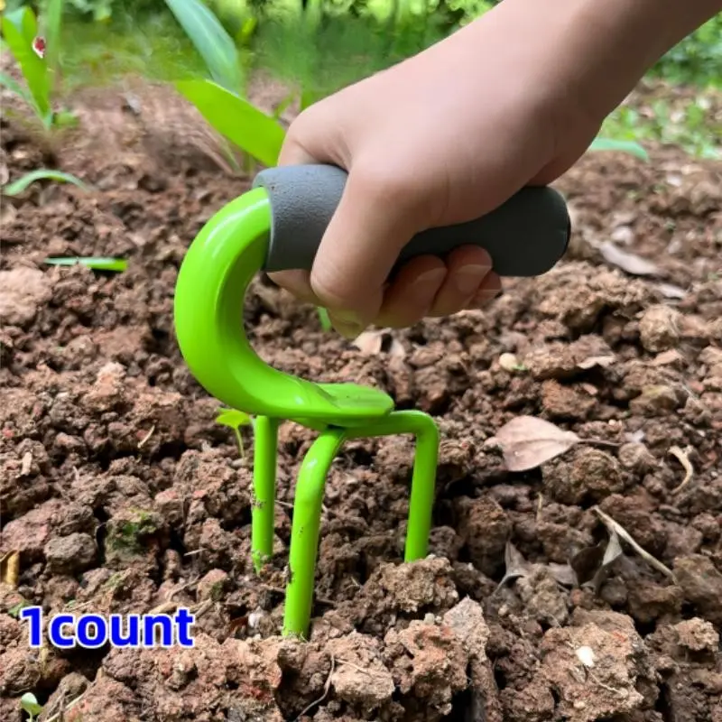 Durable Garden Fork for Potatoes, Onions, and Carrots, Manual Digging Tool, Perfect for Gardening, Long-Lasting Design