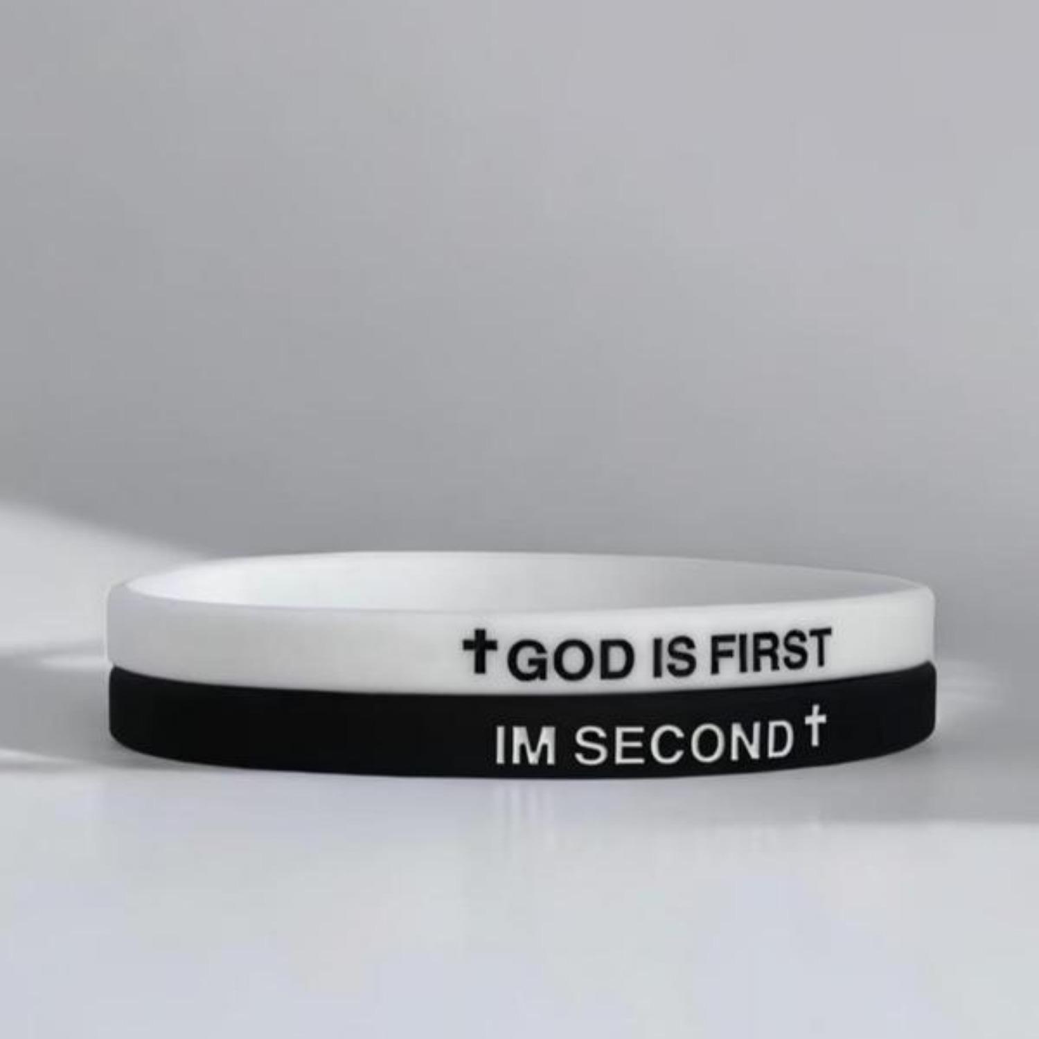 Silicone Wristband, Fashionable Wristband for Women & Men, Trendy All-match & Exquisite Jewelry for Birthday Gift, Stackable Bracelets, Bracelet Design, Word Bracelets