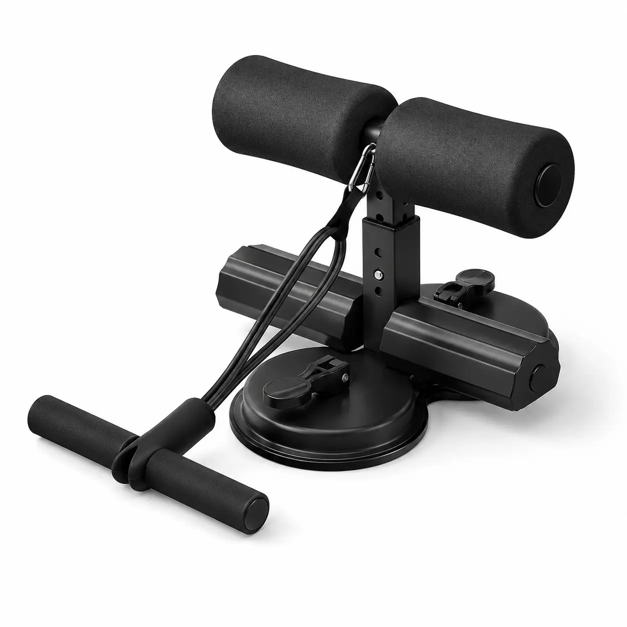 Abdominal Crunch Helper, Home Ab Puller, Dual Suction Trainer, Core Workout Aid, Ideal for Home Fitness, Easy to Use, Durable Design