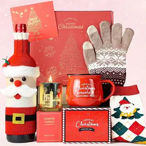 Christmas  for Women, Womens Christmas  2026 Winter Mug for Coworker   Teacher, Merry Xmas Gifts Basket Set  Holiday  Ideas Burr Basket