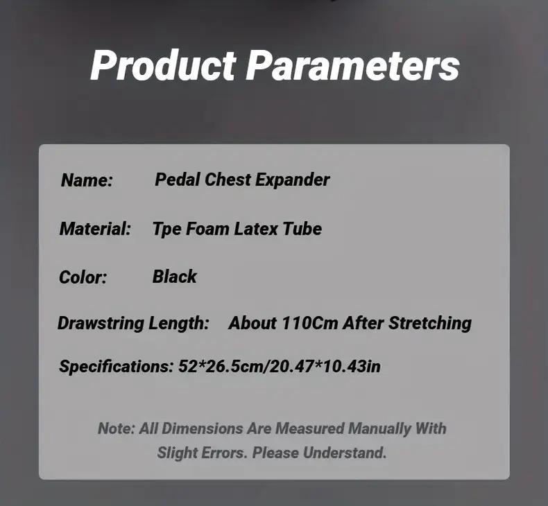 Home Pedal Resistance Trainer - Multifunctional Fitness Resistance Band Trainer, Back and Abdominal Muscle Exercise Equipment