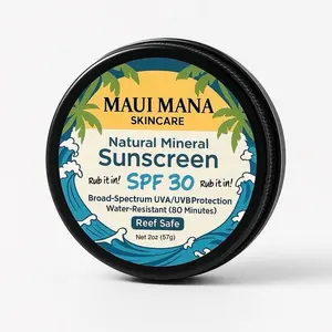 Reef-Safe Mineral Sunscreen (2oz)