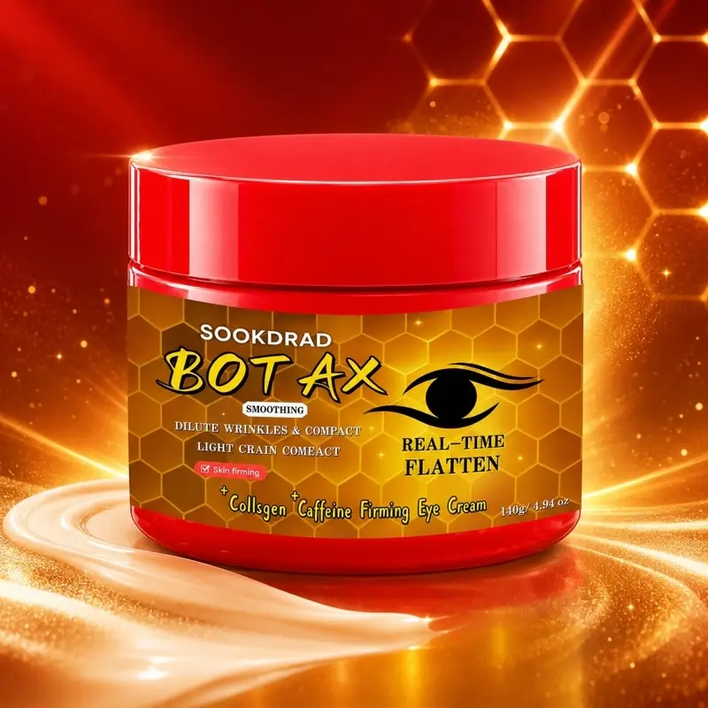 Firming Eye Cream, With Collagen, With Caffeine, Smooth Wrinkles, Real-time Flatten, Eye Area Care, Daily Skincare, 140g