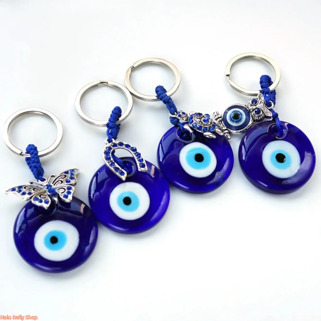 2026 Unisex Cute Evil Eye & Turtle Design Keychain, Trendy Vintage Key Fob & Key Holder for Car Keychain, Charm, Chic Accessories As Gift for Friend, Keychains For Women, Vintage Vibe