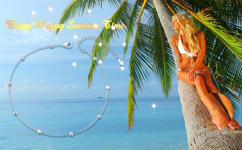 Milacolato Anklet for Women Ankle Bracelet Layered Bead Dot Star Heart Infinity Ankle Bracelets Durable Cuban/Figaro/Herringbone Link Chain Ajustable Foot Ankle Bracelet Beach Jewelry Milacolato Anklet for Women Ankle Bracelet Layered Bead Dot Star Heart Infinity Ankle Bracelets Durable Cuban/Figaro/Herringbone Link Chain Ajustable Foot Ankle Bracelet Beach Jewelry