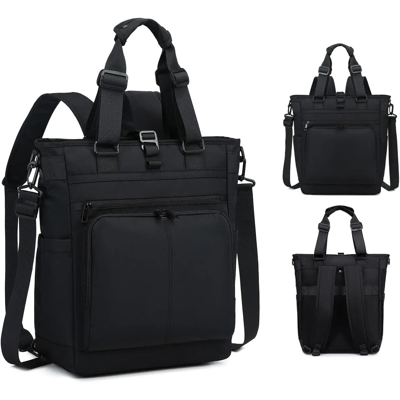 Tokyo Tote Messenger Backpack Convertible Tote Bag and Backpack, Fits 15.6" Laptop
