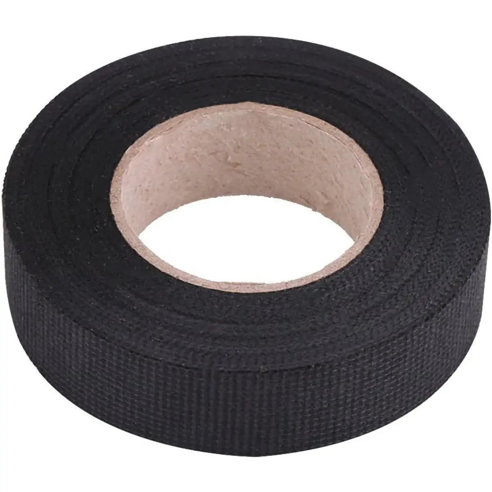 19mm wide x 15m professional production of automotive wire harness flannelette tape, high temperature resistant insulation flannelette tape, flannelette tape proof moisture wireloom