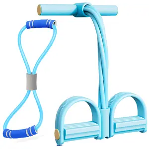8-character puller, pedal puller, yoga fitness, chest expansion exercise, open shoulder beauty back trainer, anti-skid hand bing