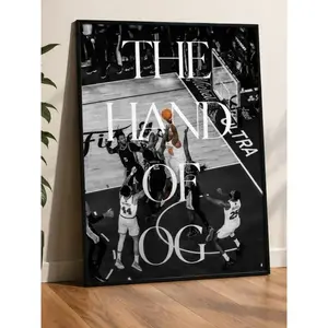 OG Legend Moment Poster, Sport poster, Fade-Resistant Poster, Wall Art, Home Decor