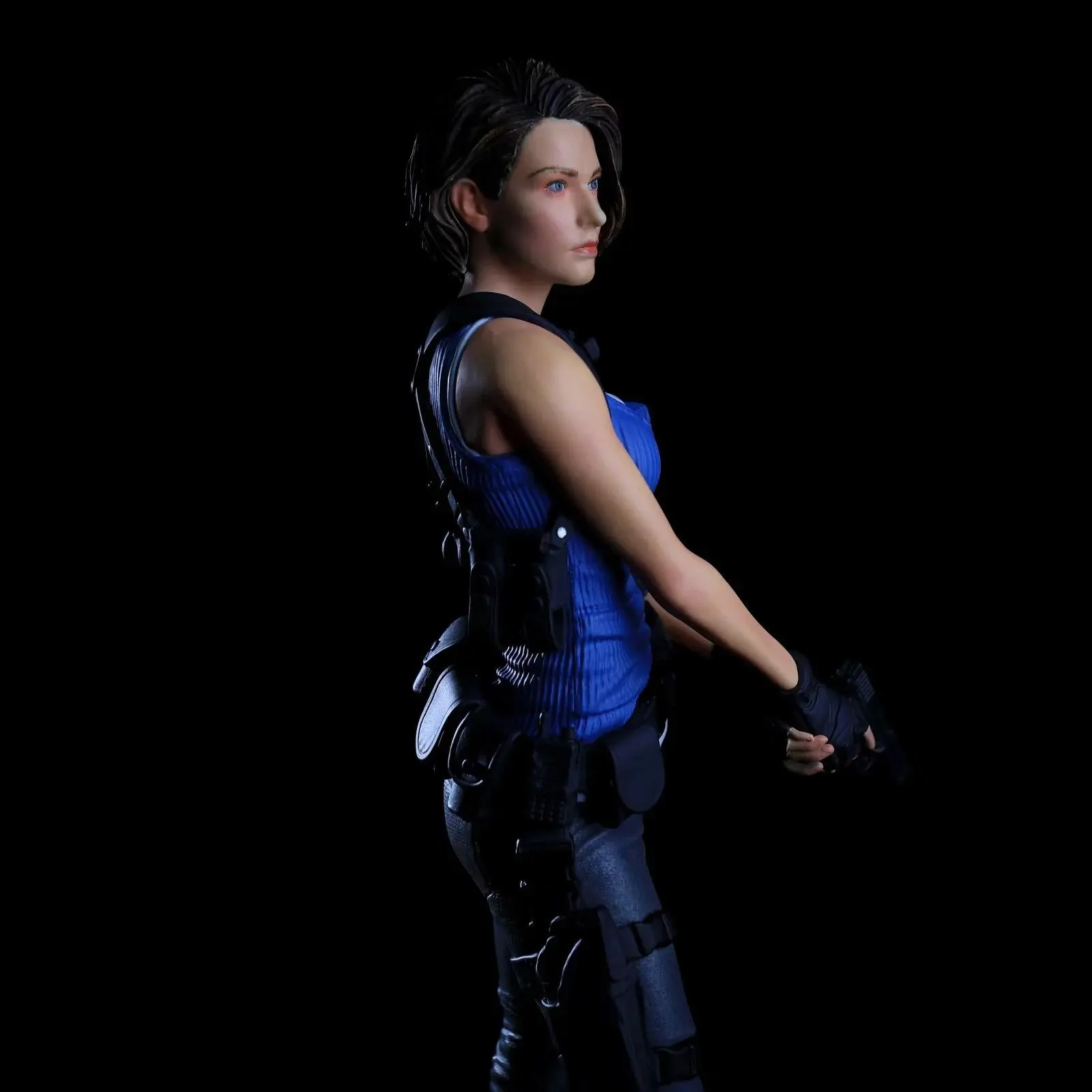 30cm Jill Valentine Leon Scott Kennedy Anime Figurine Action Figure Toys Doll Christmas Gift No Box