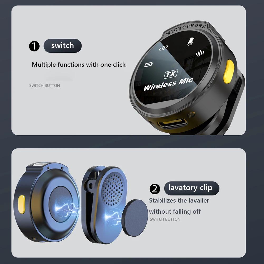 XinMic J6 Wireless Lavalier Lapel Microphone Noise Cancel Live Mini Mic iPad Android Type-C Phone Outdoor recording Interview PC Wooden Puzzle Box Set Anime Kamado Tanjiro Sword Building Kids Inflatable Shark Costume Elegant Garden Goose Statue