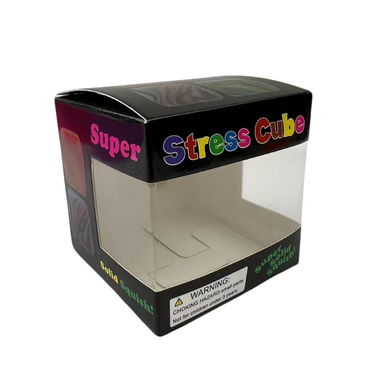 5cm Soft and Glutinous Sensory Stress-relief Toy Cube Filled with Gel Stretchable Ball Soft Ice Cube Ball Slow Rebound