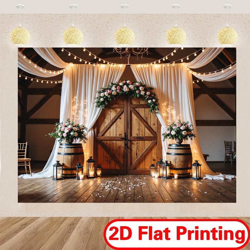 Soft Polyester Multi-Size Backdrop Cloth - Banners, Soft Texture, Summervibes Room Decoration for Anniversary, Bachelor Party Celebrations