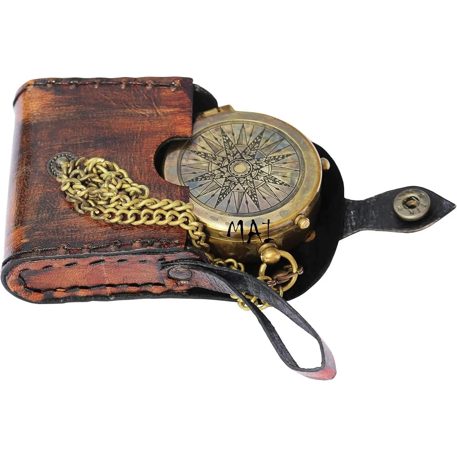 Pocket Compass for Hiking Survival Instrument Antique “So You Can Always Find Your Way Back Home” Engraved Camping Nautical Vintage Navigation Outdoor