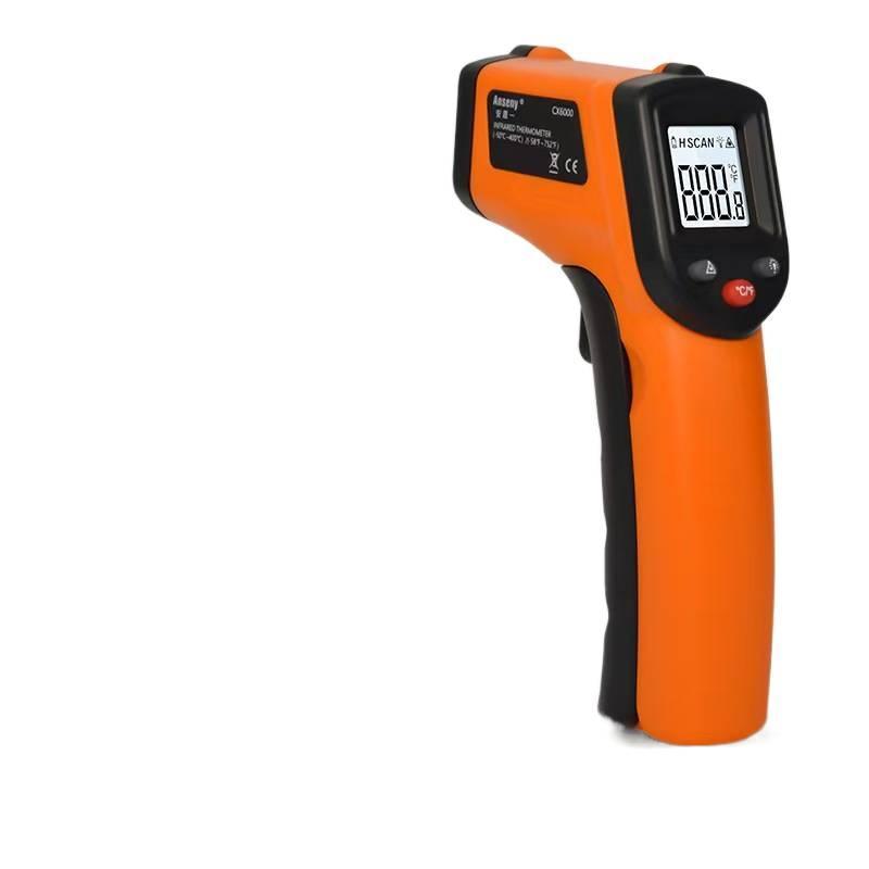 High-precision industrial infrared thermometer for measuring water and oil temperature in kitchen and baking