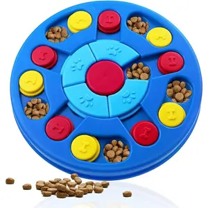 Dog Puzzle Toys Interactive Toy for Puppy IQ Stimulation & Treat Training Games Treat Dispenser for Smart Dogs, Puppy & Cats Fun Feeding (Level 1-3)