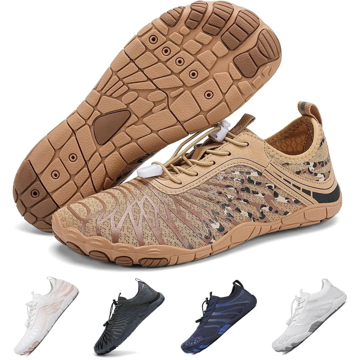 Barefoot Wide Toe Water Shoes for Men and Women Flexible Lightweight Unisex Daily Walking Running Swimming Footwear(Gift)