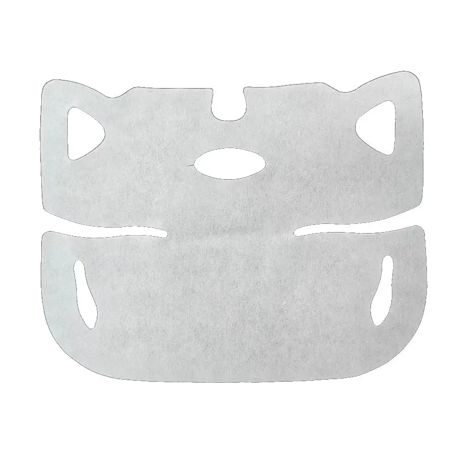 5-piece set of V-face double-lifting facial mask sheets, clear contour dual-effect lifting elastic facial mask paper (elastic fabric version, gel not included)