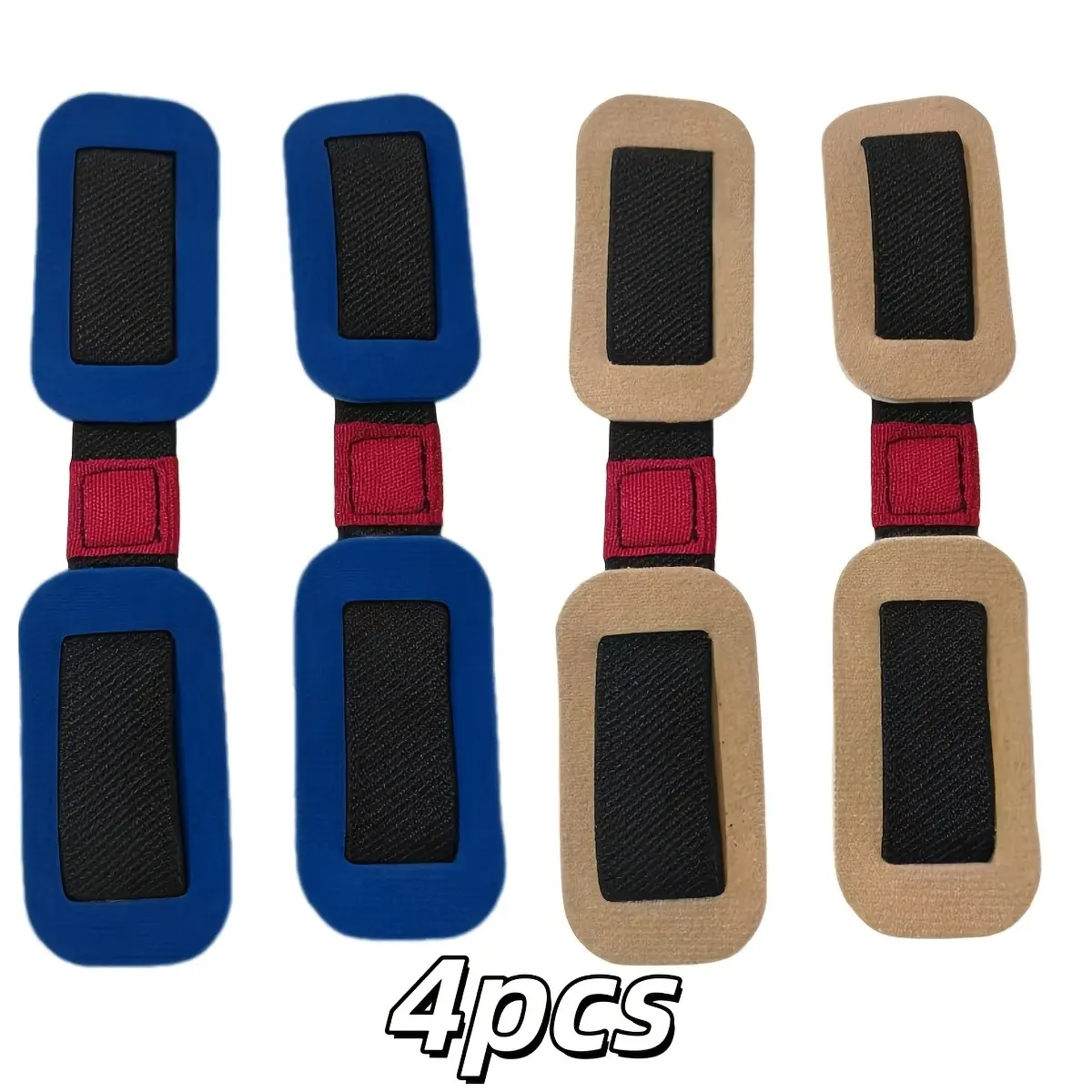 4pcs Toe Separators for Thumb Stretching and Big Toe Exercises, Comfortable Foot Bone Health Bands for Home Nightly Workouts, Ideal for Sports and Daily Use