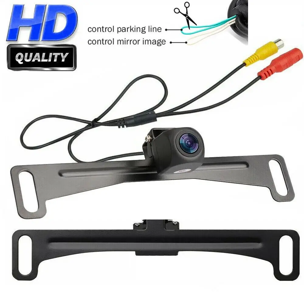 High-Definition 170-Degree Wide-Angle Car Backup Camera, Night Vision, Waterproof Design, Wide Angle View, HD Clarity, Easy Installation, Ideal for Enhanced Safety and Visibility