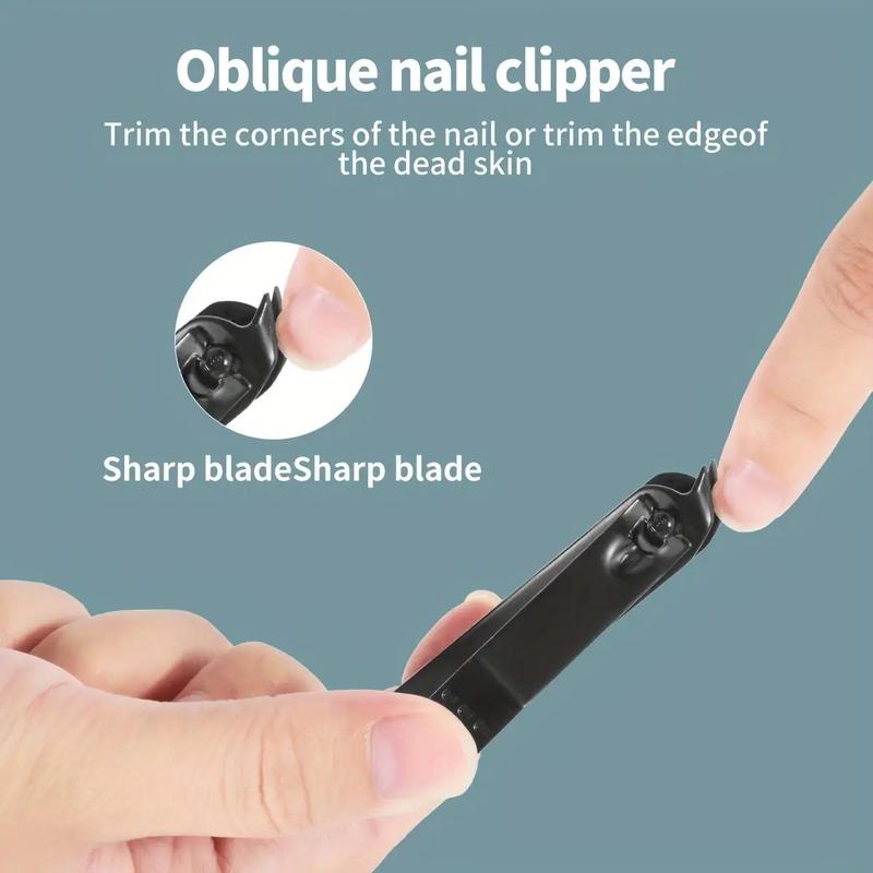 Essential Nail Clipper Set, 26pcs/set Multifunctional Nail Clipping Tools, Including Earwax Cleaning Products & Scissors & Eyebrow Trimming Tools & Cuticle Pusher