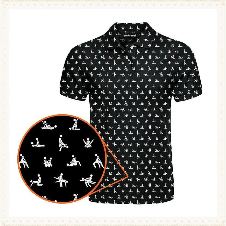 S-e-x Ed - Funny Golf Polo Shirt, Gift for Men, Funny Golf Shirt for Men with Attitude